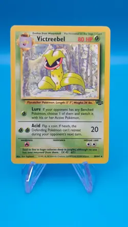 1999 Pokemon TCG - Victreebel - Jungle 30/64 LP - Image 1