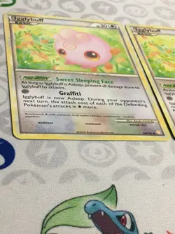 D1274 POKEMON TCG HEARTGOLD SOULSILVER IGGLYBUFF 44 2X MP U - Image 3