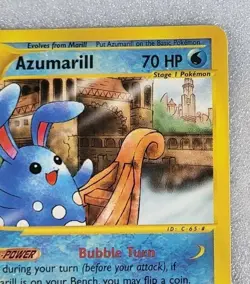 Azumarill 4/147 LP/MP Aquapolis E Series Pokemon TCG - Image 4
