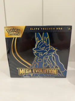 Pokemon TCG Mega Evolution Lucario Elite Trainer Box ETB Factory Sealed IN HAND - Image 1