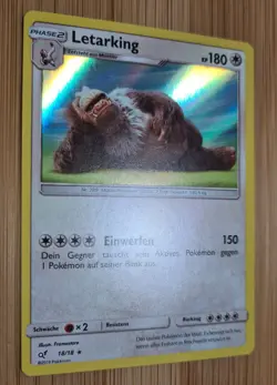 Letarking # 18/18 Rare Holo Meisterdetektiv Pikachu 2019 Pokemon Deutsch Mint - Image 2