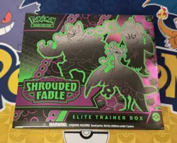 Factory Sealed Pokemon TCG Scarlet & Violet Shrouded Fable ETB Elite Trainer Box - Image 1