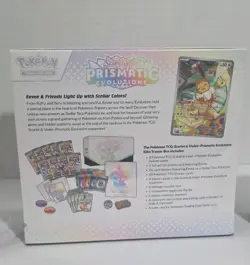 Pokemon TCG Scarlet And Violet Prismatic Evolution ETB Elite Trainer Box - Image 2