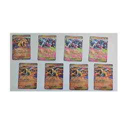 Pokemon 8x Mega Charizard X&Y Ex #22, 29, 30 Mint Black Star Promo+Ascended🔥 - Image 1