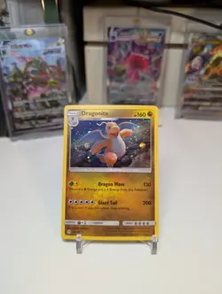 2017 Pokemon TCG Dragonite Sun & Moon 96/149 Cosmos Holo Near Mint - Image 1