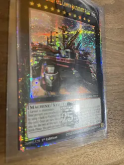 NM Yugioh Superdreadnought Rail Cannon Juggernaut Liebe ALT ART RA03-EN041 - Image 2