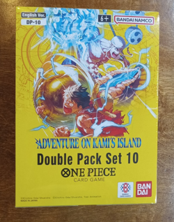 One Piece Adventure On Kami's Island Double Pack Set 10 DP-10 SEALED DISPLAY - Image 1