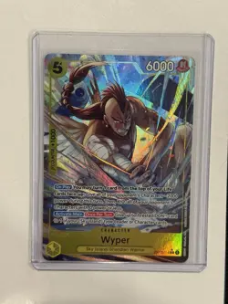 Wyper OP15-114 Alt Art Holo One Piece Card TCG Sky Island English NM - Image 1
