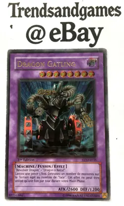 YUGIOH - DRAGON GATLING - FET-FR035 - 1ST ED - ULTIMATE PLAYED FLAMING ETERNITY - Image 1