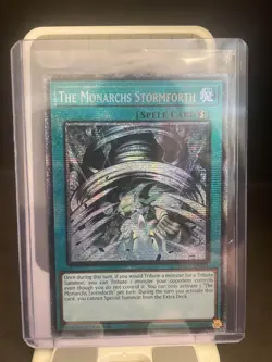 THE MONARCHS STORMFORTH MP25-EN024 Starlight Rare 1st Ed NM Yugioh - Image 1