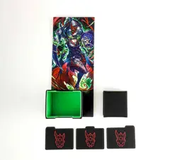 Diabellstar - Dicewinder Deck Box - Red Belle - Viridian Vex - Mana Moon Yugioh - Image 1