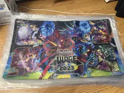 YUGIOH! Official P.U.N.K. 2023 Judge Exclusive Playmat Sealed New Mint - Image 1