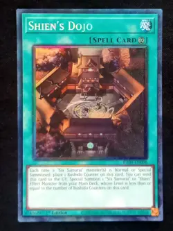 YuGiOh! Shien's Dojo RA04-EN088 Collector's Rare - Near Mint - Image 1