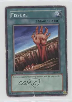 Fissure 1st Ed. YuGiOh Starter Deck Pegasus #SDP-028 2003 READ - Image 1