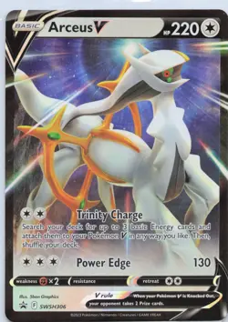 Arceus V - Holo Promo SWSH: Sword & Shield Promo Cards SWSH306 NM - Image 1