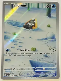 Snorunt Pokemon (2023) Paradox Rift 188/182 Near Mint - Image 1