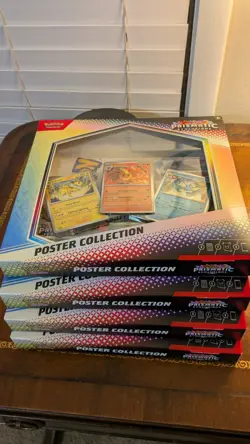 Lot Of 4 - Pokemon TCG: Prismatic Evolutions - Poster Collection Sealed/New - Image 1