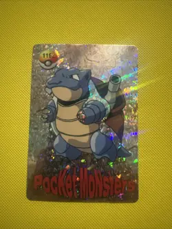 Blastoise #1162 Vending Prism Sticker Pokemon Pocket Monsters NM Holo - Image 1