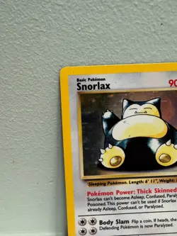 Pokemon Jungle Snorlax Holo 11/64 WOTC Vintage Rare Unlimited - Image 2