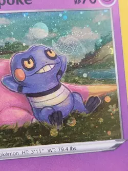 Galarian Slowpoke SWSH126 HD Galaxy Swirl Pokemon Black Star Promo - Image 2