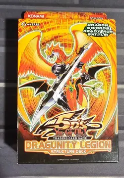 YuGiOh 5D's Dragunity Legion Structure Deck - 1st Edition - Factory Sealed - Image 1