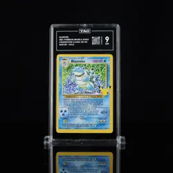 2021 Pokemon SWSH Celebrations Classic 2/102 Blastoise Holo TAG 9 (921) - Image 1