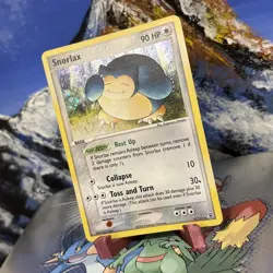 Snorlax - 15/112 Pokemon FireRed & LeafGreen - Holo LP+ ✨ - Image 3