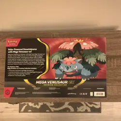 Pokemon Mega Venusaur EX Premium Collection Box Promo Oversize Sticker Booster - Image 2