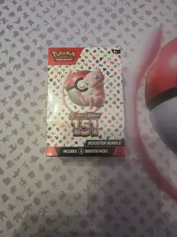 Pokemon TCG Scarlet & Violet 151 Booster Bundle New Sealed English (6 packs) - Image 1