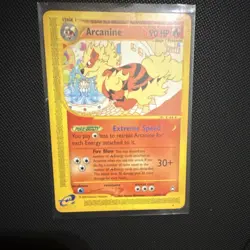 The Pokemon Company Arcanine 002/147 Aquapolis Rare Stage 1 Reverse Holo EN 90HP - Image 1