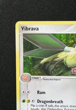 Vibrava 40/108 Reverse Holo Stamped EX Power Keepers Pokemon 2007 TCG - Image 3
