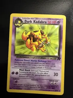 Pokemon Dark Kadabra 39/82 Team Rocket Regular - Image 1