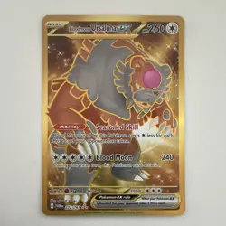Pokemon Bloodmoon Ursaluna 222/167 TWM Hyper Rare NM - Image 1