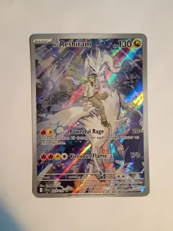 Pokemon TCG N's Reshiram 167/159 Journey Together Holo IR - Image 1