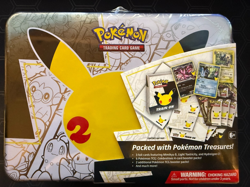 Pokemon TCG Celebrations 25th Anniversary Collectors Chest Lunch Box Tin Sealed 820650809415 - Image 1