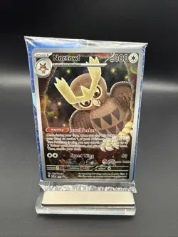 Noctowl Pokemon Center ETB Promo SEALED Stellar Crown #141 - Image 1