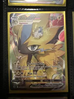 Pokemon TCG Zeraora VMAX Crown Zenith: Galarian Gallery GG42/GG70 Regular Ultra - Image 1