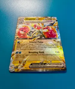 Wugtrio Ex #60 Pokemon Card - Temporal Forces 060/162 NM Double Rare Holo TCG - Image 3