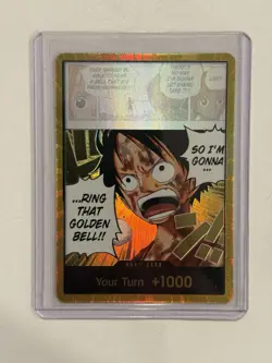 OP15 - Gold Don!! Your Turn - Adventures on Kami's Island One Piece English - NM - Image 1