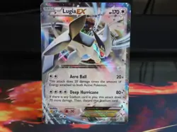 Lugia EX Ancient Origins Holo Rare NM Sleeved Pokemon Card Pack Fresh Mint - Image 3