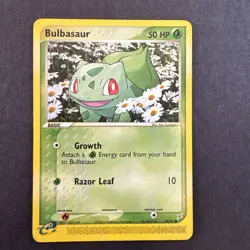 BULBASAUR 39/95 EX Team Magma vs Team Aqua Pokemon TCG card LP - Image 2