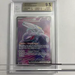 Pokemon Genesect EX TCG Card 161/086 Black Bolt Ultra Rare Full Art - Image 1