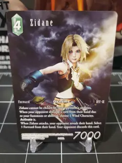 Zidane 6-044L Legendary FULL ART Opus 6 Final Fantasy TCG FFTCG Card - Image 1