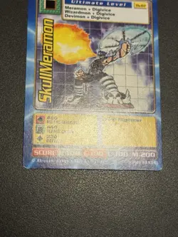 Digimon SkullMeramon Tb-07 Taco Bell Promo Card 2000 - Image 4