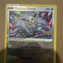 Radiant Eevee SWSH230 SWSH: Sword & Shield Black Star Promo Pokemon Card NM - Image 1