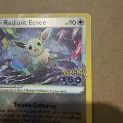 Radiant Eevee SWSH230 SWSH: Sword & Shield Black Star Promo Pokemon Card NM - Image 3