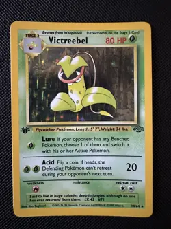 Victreebel 14/64 1st Edition Holo Rare Jungle English 1999 Wizards Pokemon Card - Image 1