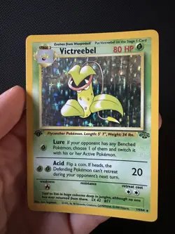 Victreebel 14/64 1st Edition Holo Rare Jungle English 1999 Wizards Pokemon Card - Image 2