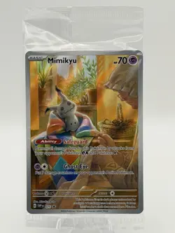 Pokemon Sealed Mimikyu 075 Sv: Scarlet & Violet Promo Card Holo Promo 2024 TCG - Image 1