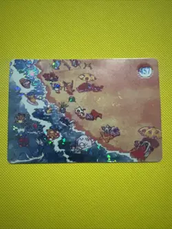 Vintage #457 HOLO Prism Sticker #453 Pokemon Card Pocket Monsters Vending Bandai - Image 1